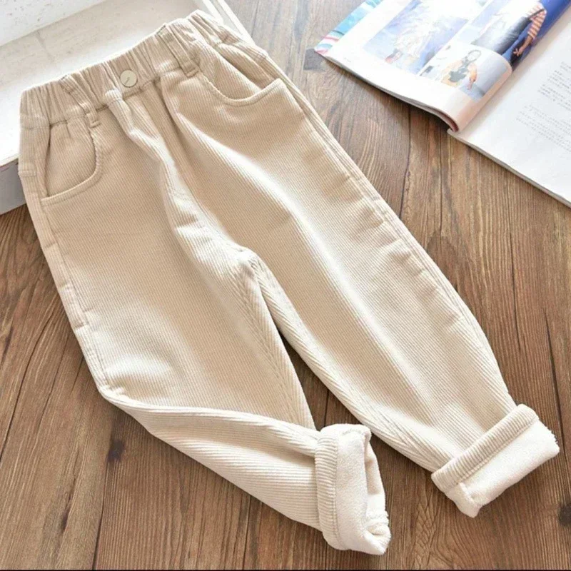 Pantalones de pana para niños - Cálidos para otoño e invierno - imagen 5