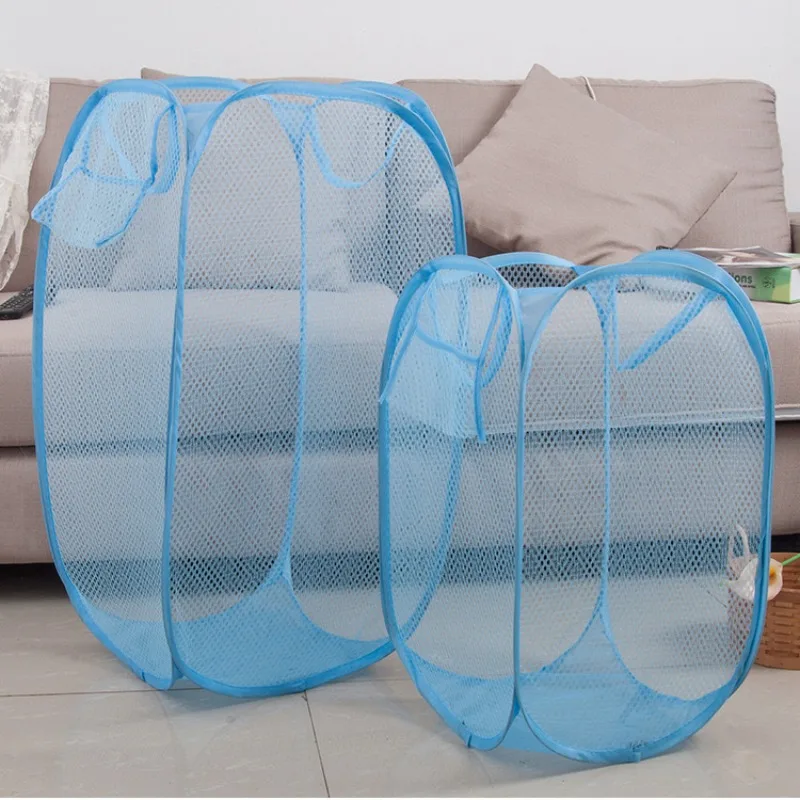 Cesto de ropa sucia plegable para almacenamiento del hogar - imagen 2