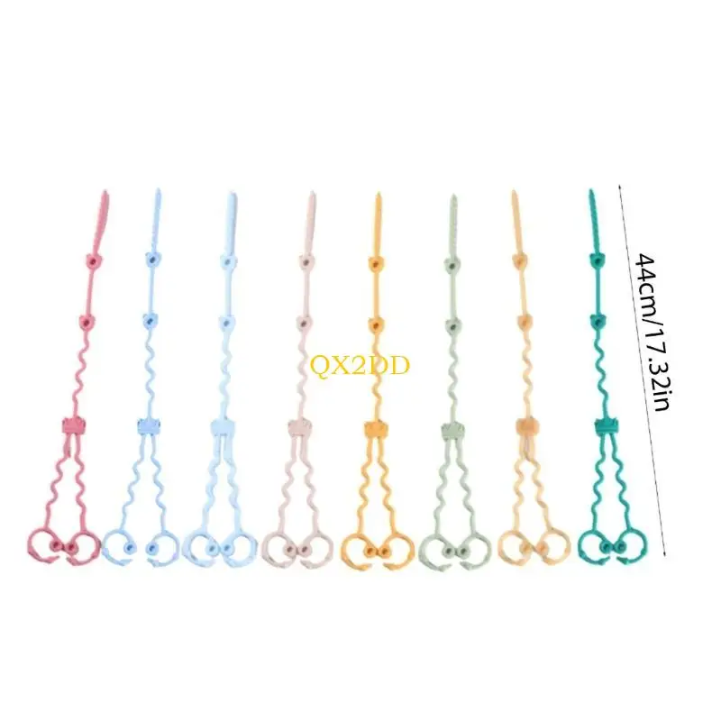 Cadena portachupete de silicona anticaídas para bebé - imagen 5