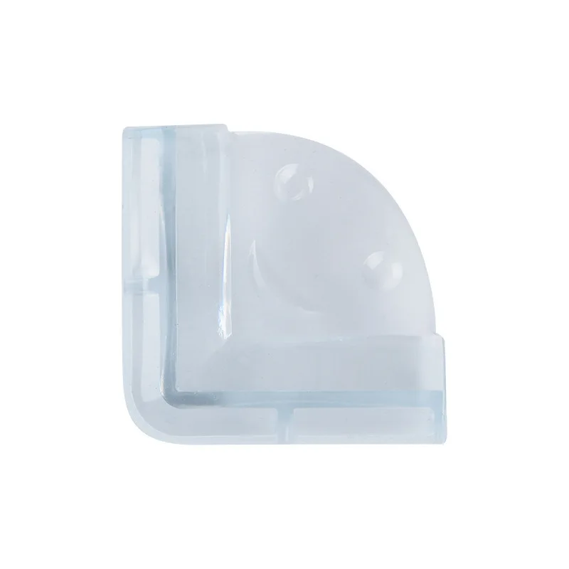 Protector anticolisión de mesa con esquinas de silicona transparente - imagen 3
