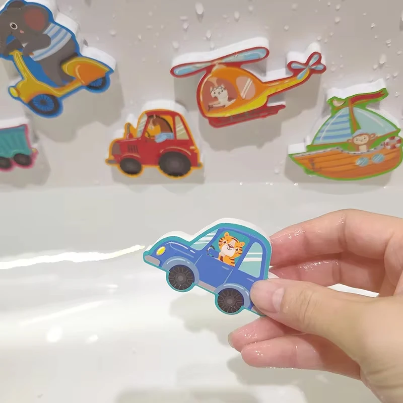 Juguete baño flotante educativo animales de espuma EVA para bebé - imagen 4