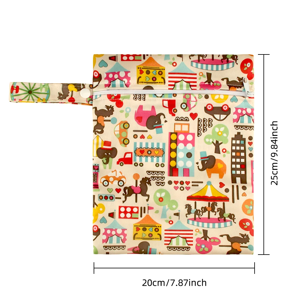 Bolsa impermeable para pañales de bebé Baby Show - vista frontal