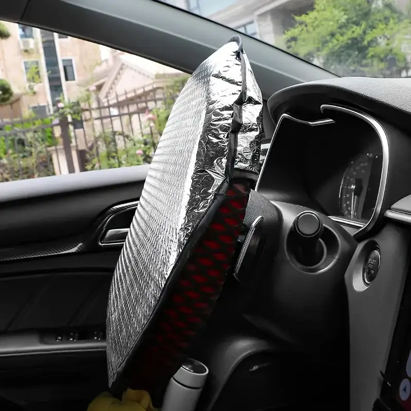 Protector solar para volante de coche plegable anti-UV - imagen 4