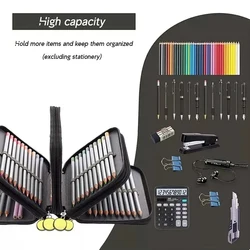 Estuche organizador de lápices para escola – Bolsa de gran capacidad