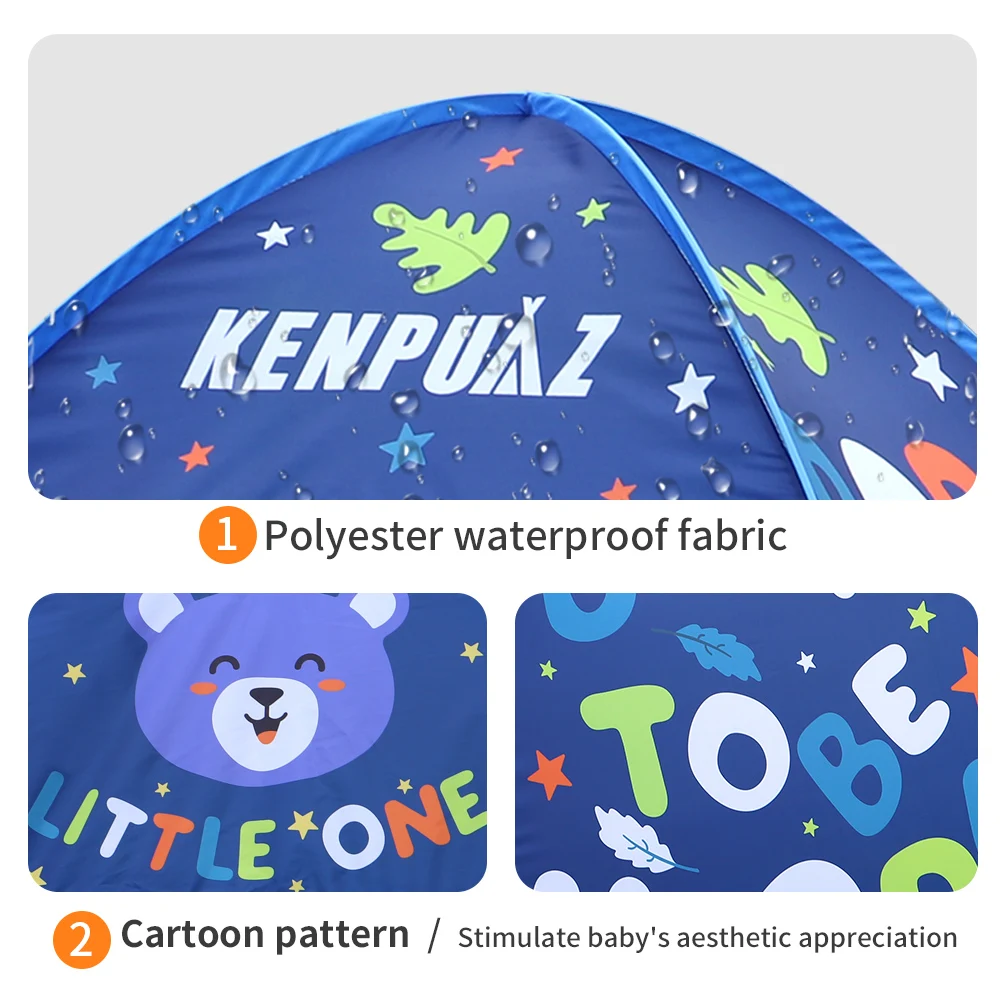Swimbobo Tienda de campaña infantil impermeable para playa exterior - imagen 4