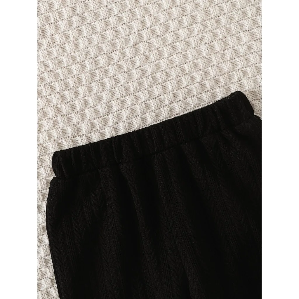 Conjunto de bebé para otoño e invierno: top y pantalón - imagen 3
