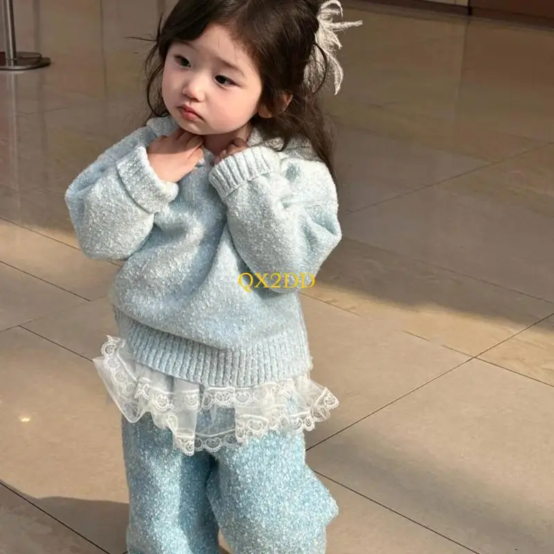 QX2D Falda de tul doble capa para niña, elegante para diario - imagen 3