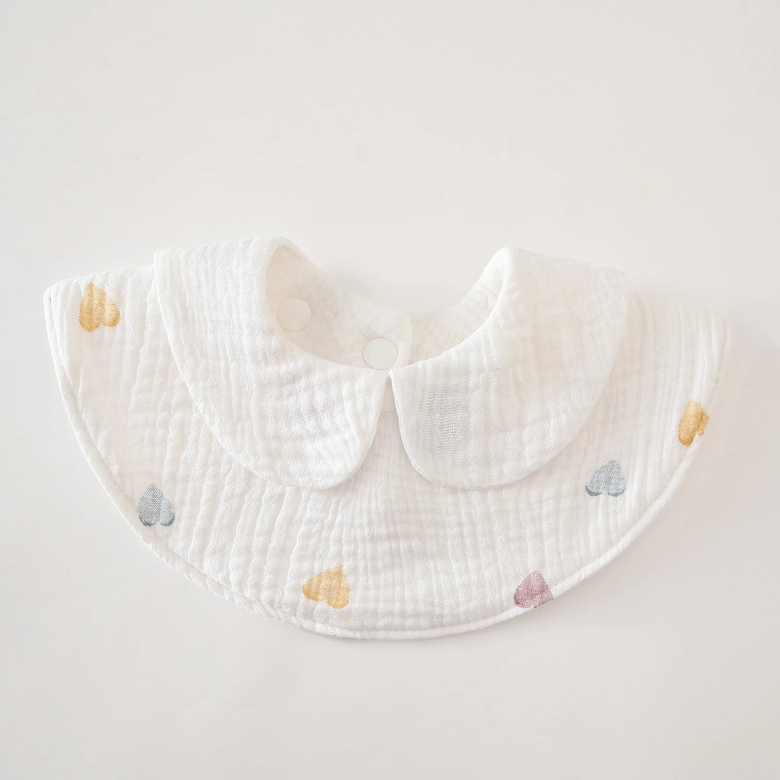 Babero infantil de algodón multicapa