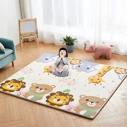 Alfombra de juego para bebés no tóxica plegable gruesa y segura