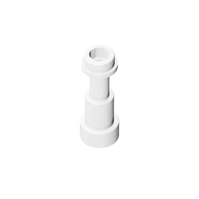 Detalle de pieza en forma de tubo telescópico