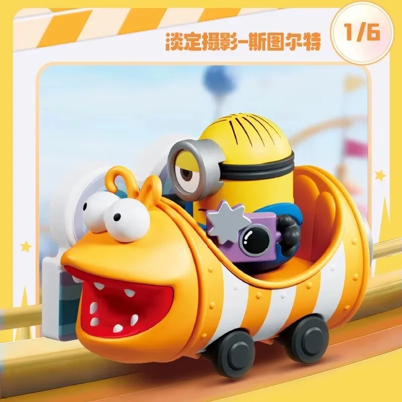 Blokees Minions caja sorpresa misteriosa para escritorio DIY