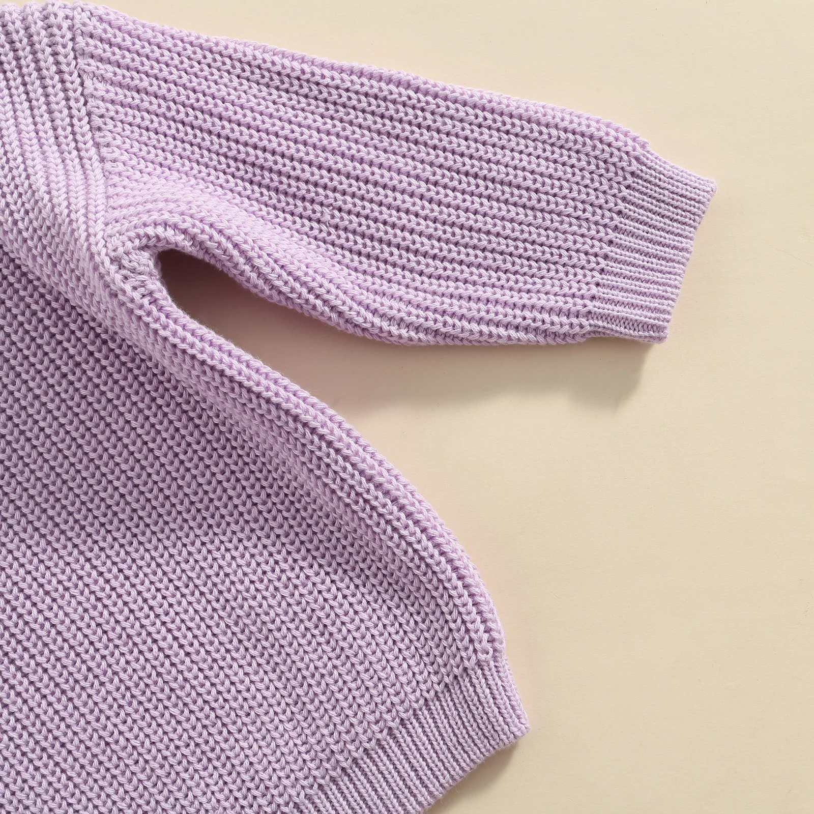 VISgogo Jersey de punto para bebe: sueter calido caramelo manga larga - imagen 3