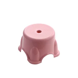 Taburete infantil antideslizante estilo nórdico de plástico resistente