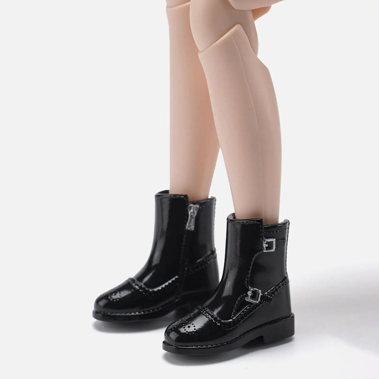 Botas miniatura para muñecas estilo formal de tubo corto - imagen 2