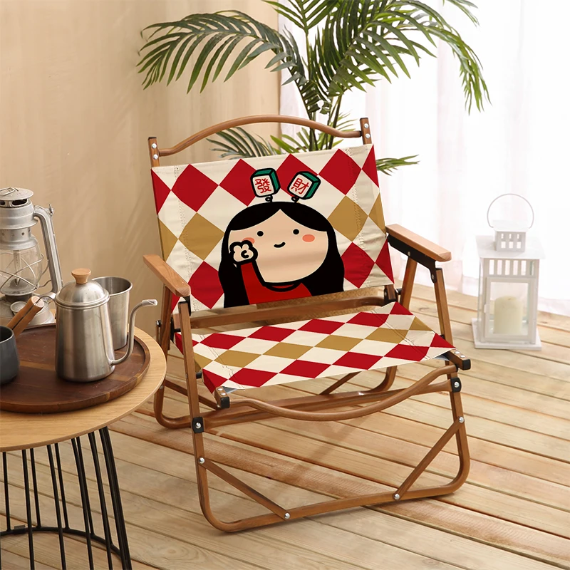 Silla plegable con pies antideslizantes para playa y camping - imagen 3