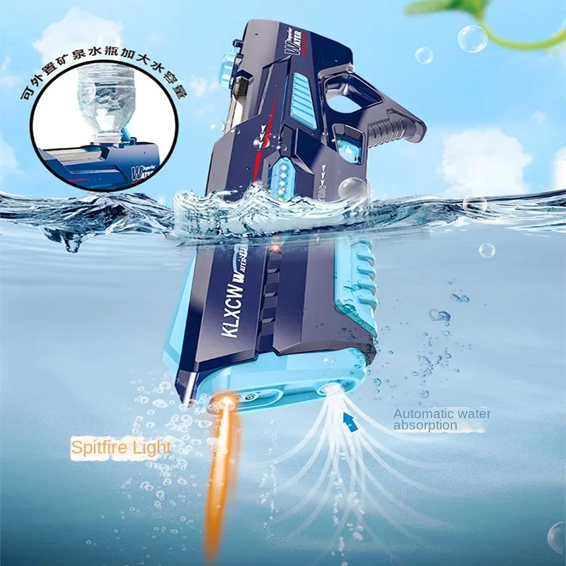 Modos manual y automático de la pistola de agua eléctrica