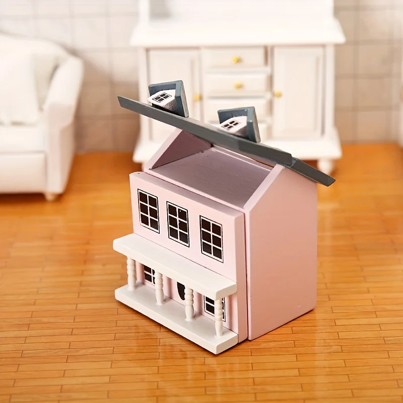 Muebles para casa de muñecas – Set mini pastel - imagen 4