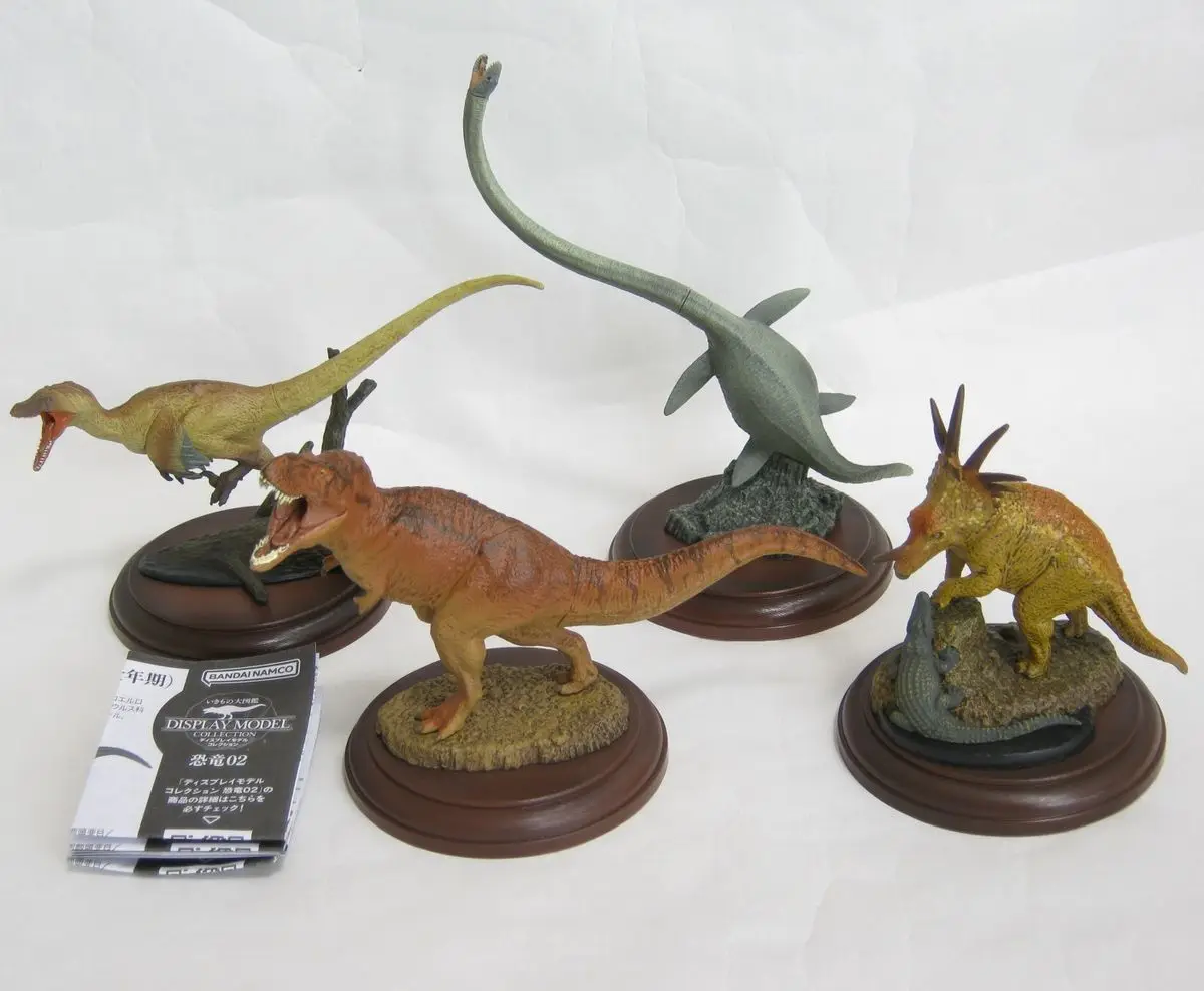 Juguetes cápsula dinosaurio originales en figura de colección dinámica - imagen 2