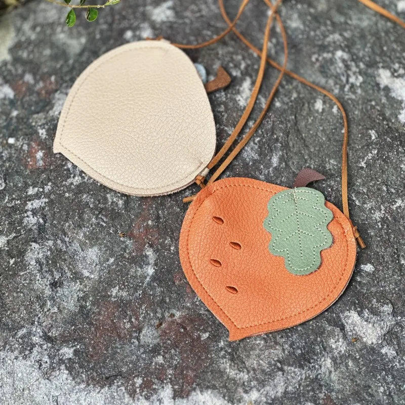 Bolso bandolera niña con diseño de fruta y calabaza - imagen 4