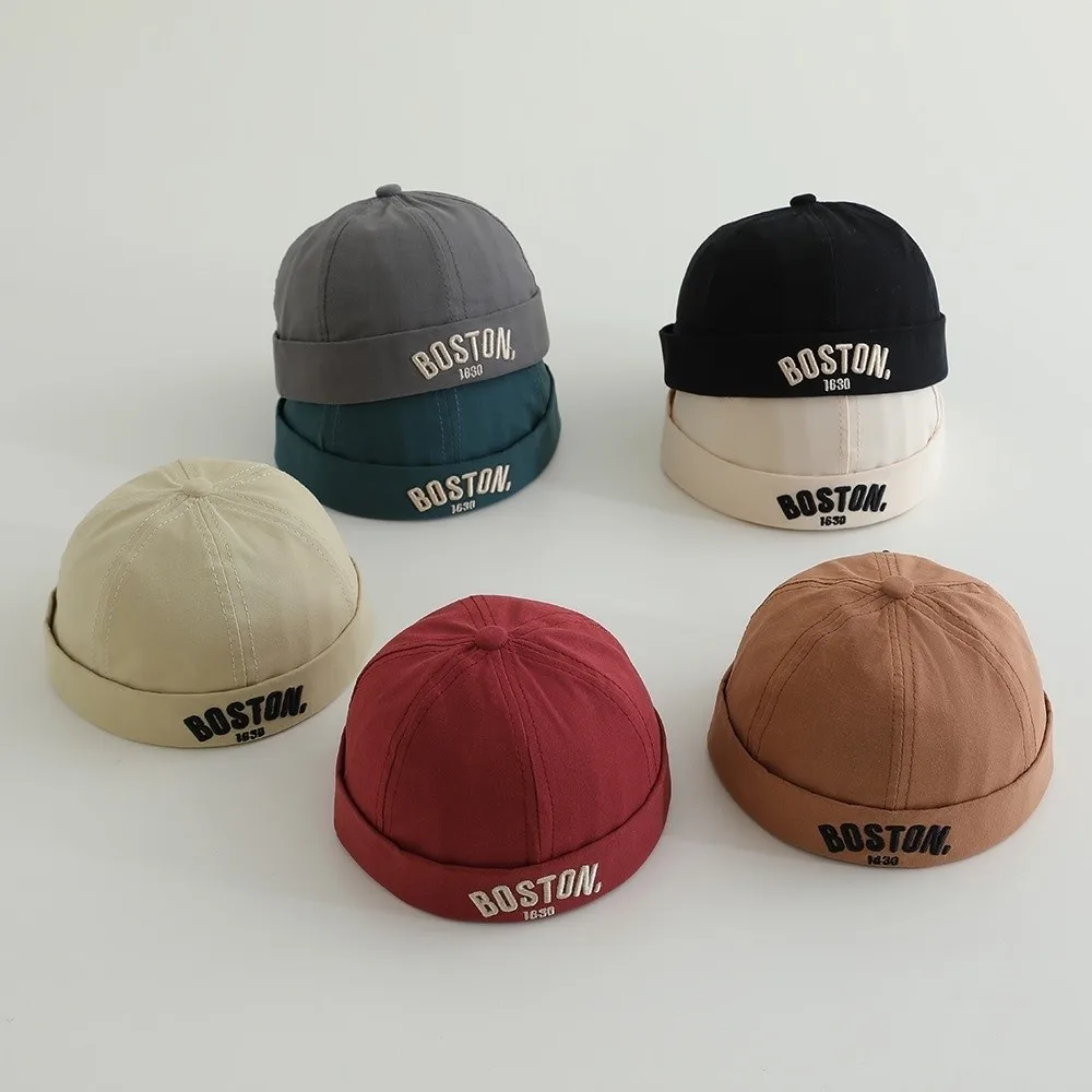 Vista de la gorra tipo bucket sin ala