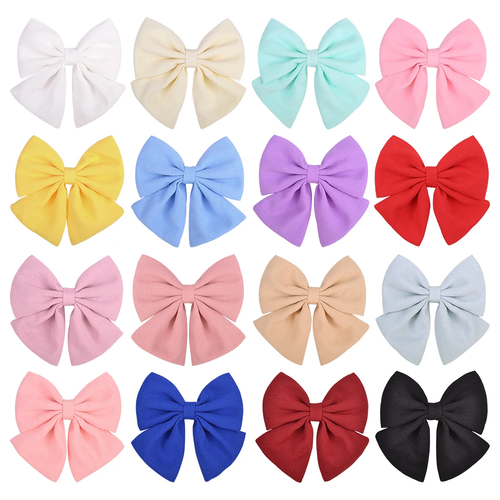 Lazo de algodón para niña – Diadema artesanal multicolores - imagen 3