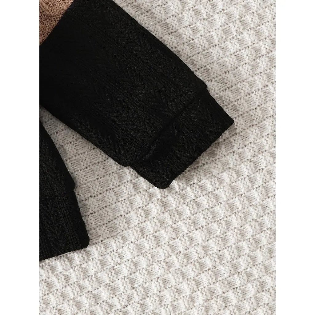 Conjunto de bebé para otoño e invierno: top y pantalón - imagen 2