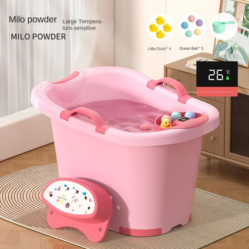 LazyChild Bañera de Plástico Grande para Bebés - imagen 4