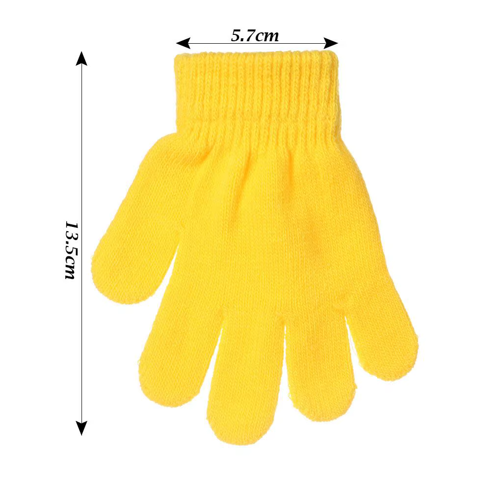 Guantes en uso infantil