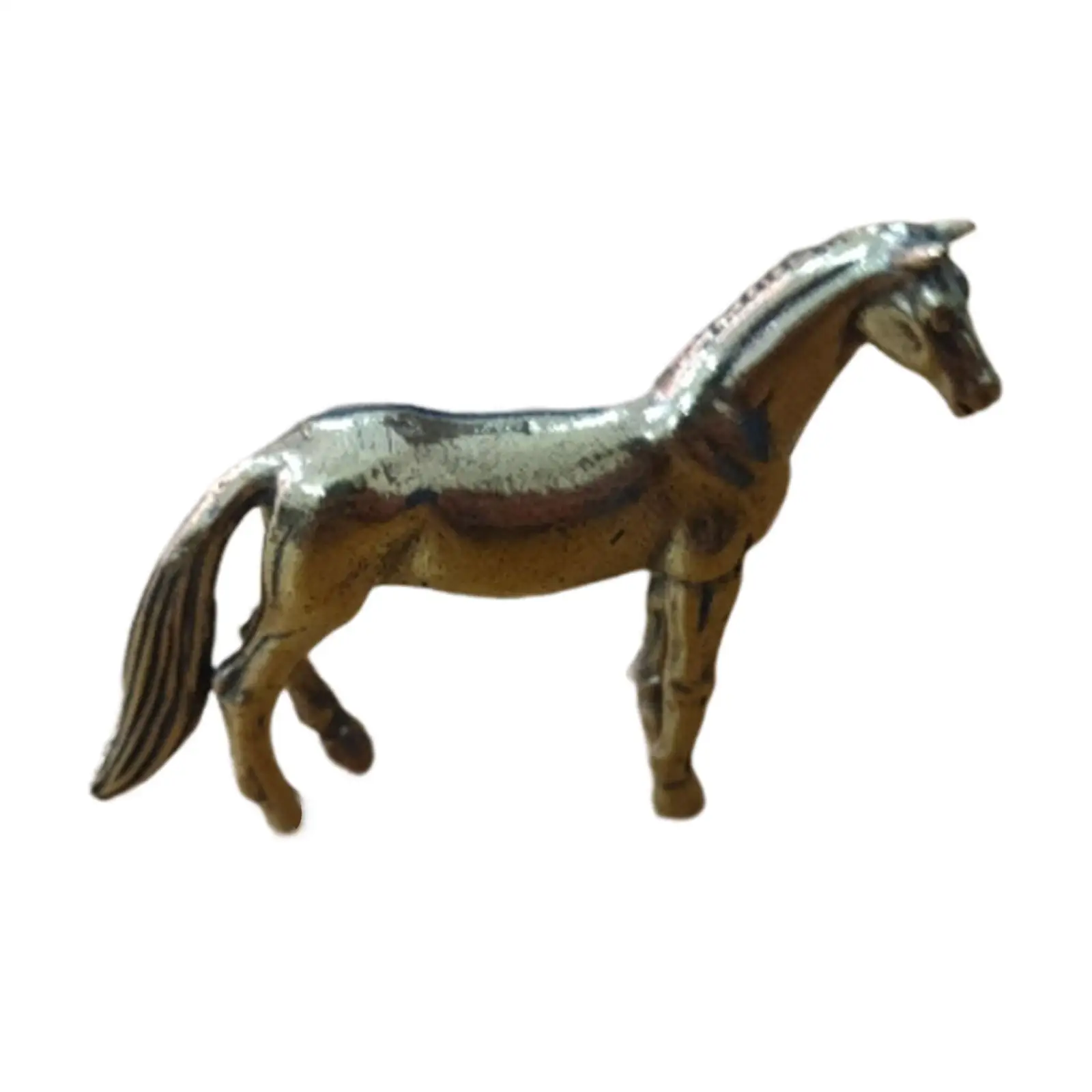 Figura de caballo vaquero pintada a mano para decoración infantil - imagen 5