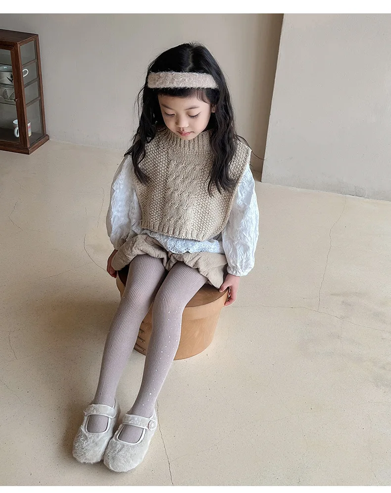 Vista con look infantil