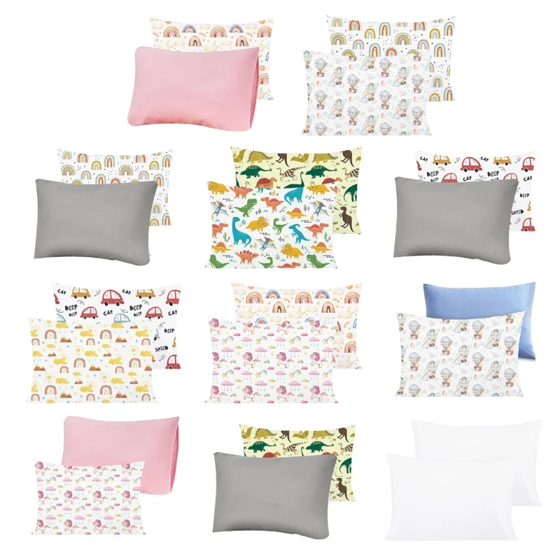 Funda almohada para bebé de algodón transpirable