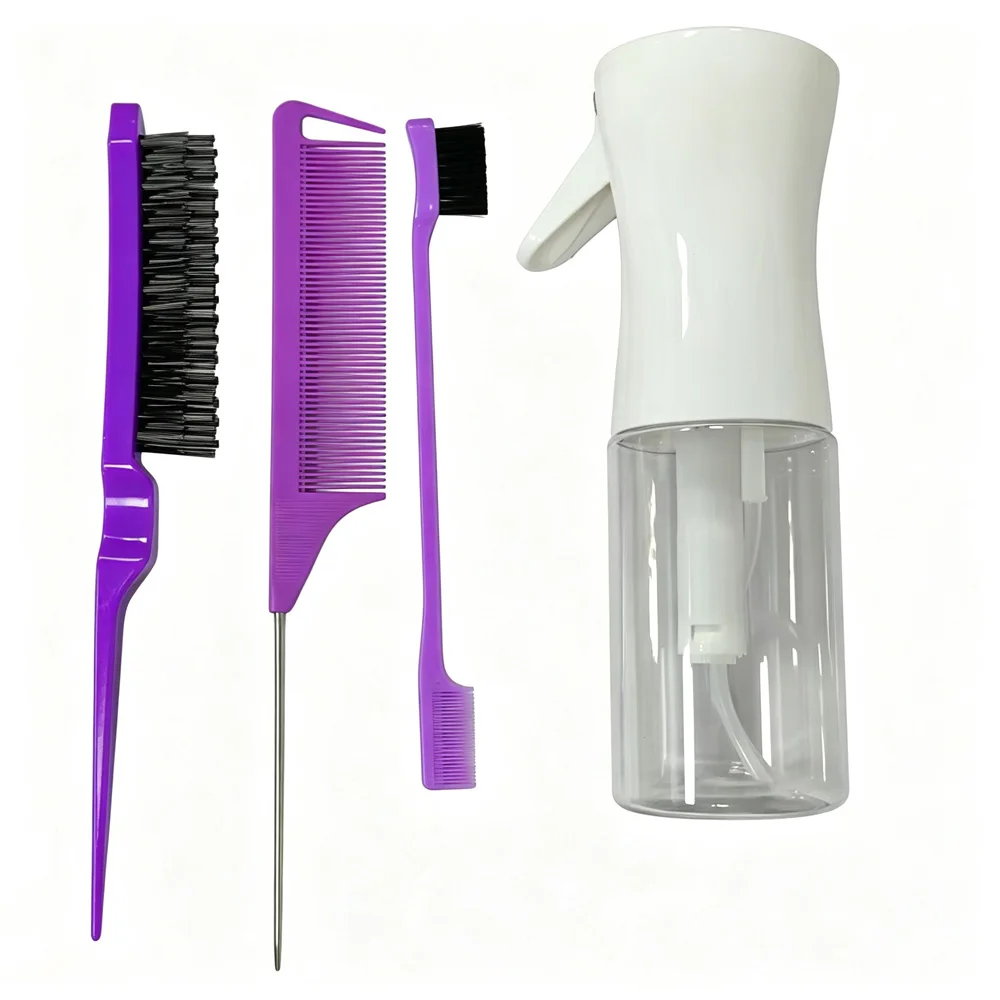 Set de peluquería VVocci para cejas con peine y doble cepillo