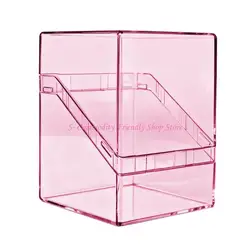 Caja acrílica transparente para tarjetas de preservación