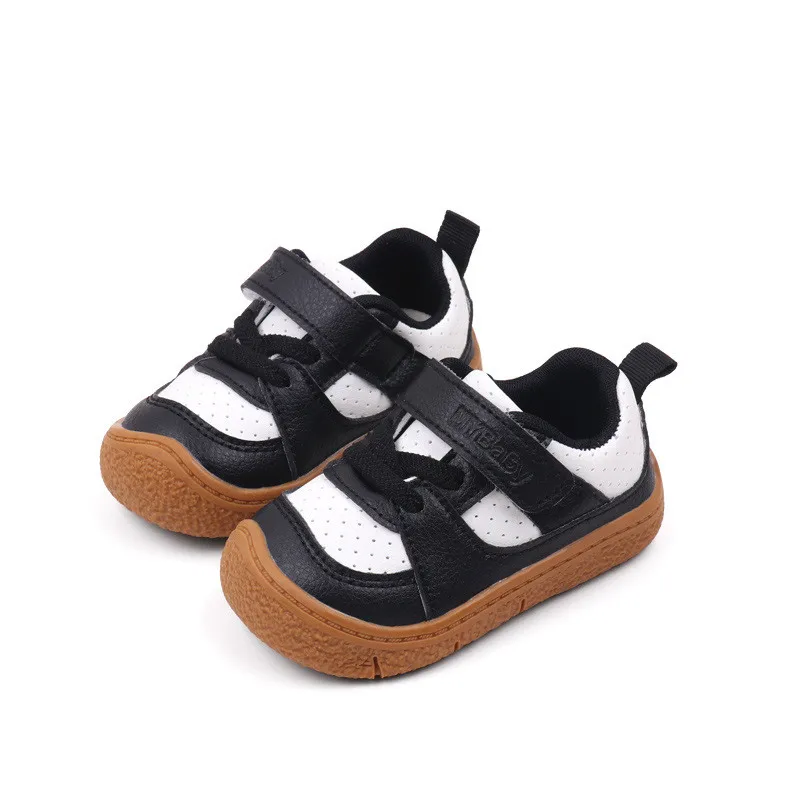 Zapatillas bebé otoño con suela de goma para primeros pasos - imagen 3