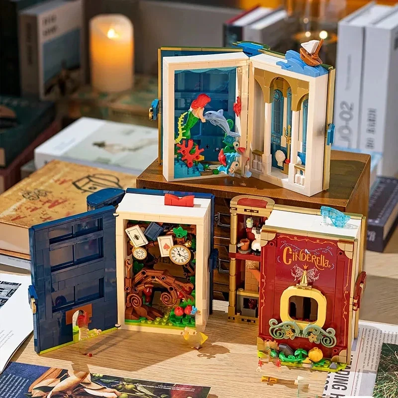 Bloques de construcción 3D Princesas de los Sueños – SetDIY para niña - imagen 5