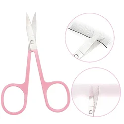 Tijeras de precisión para cejas y manicura de acero inoxidable