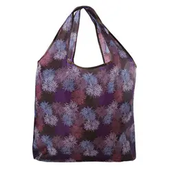 Bolsa plegable reutilizable ligera para viajes y compra diaria