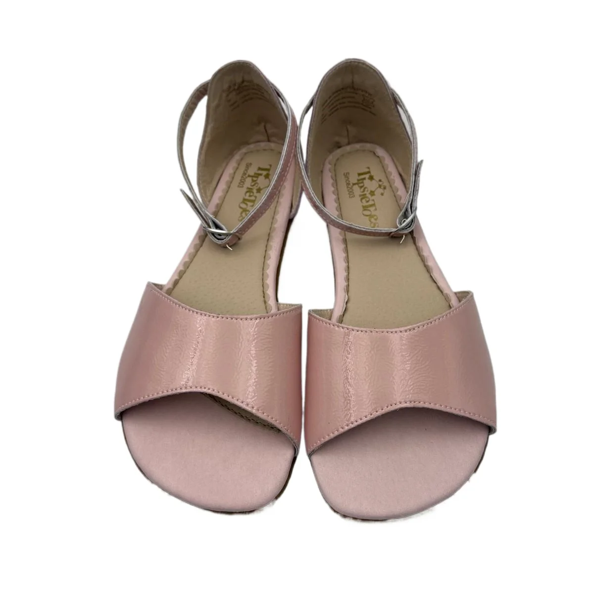 Tipsietoes 2025 Sandalias planas de cuero – Dedo ancho, verano - imagen 2