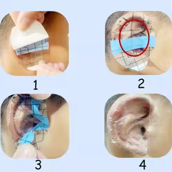 Protectores de oídos para bebés impermeables de ducha y natación