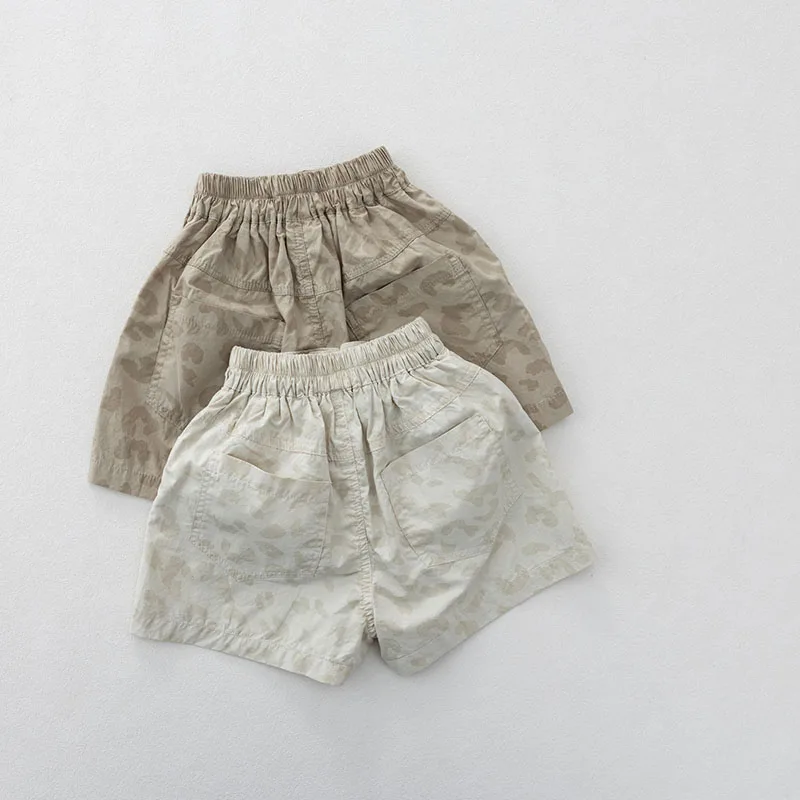 MILANCEL pantalones cortos de verano con estampado leopardo para niñas - imagen 2