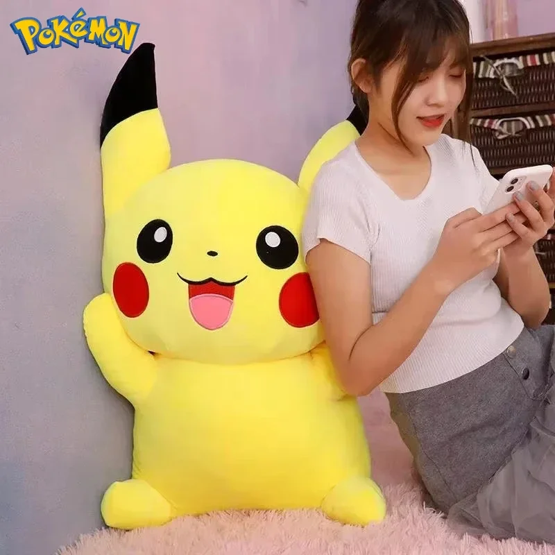 Peluche Pokémon Pikachu suave para niños, cojín de regalo - imagen 5