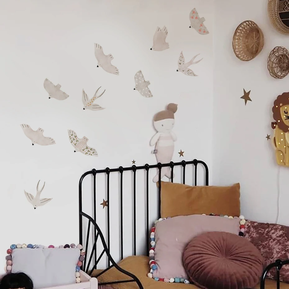Detalle decorativo tipo mural en pared