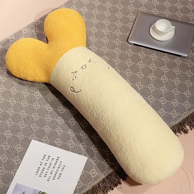 Peluche de cebolla verde vegetal con textura suave