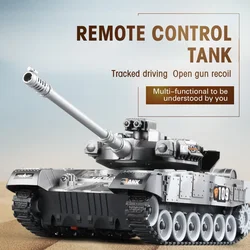 Tanque remoto para ninos - Juguete militar RC M1 Leopard 2 autentico