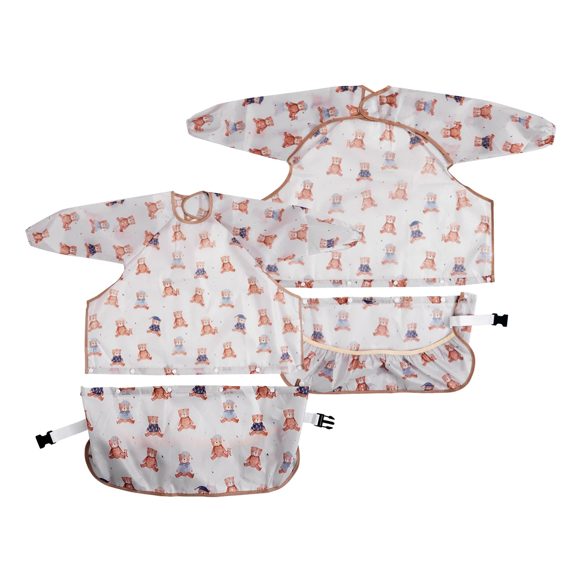 Babero Kangobaby impermeable para bebés – Ajustable para trona o mesa - imagen 2