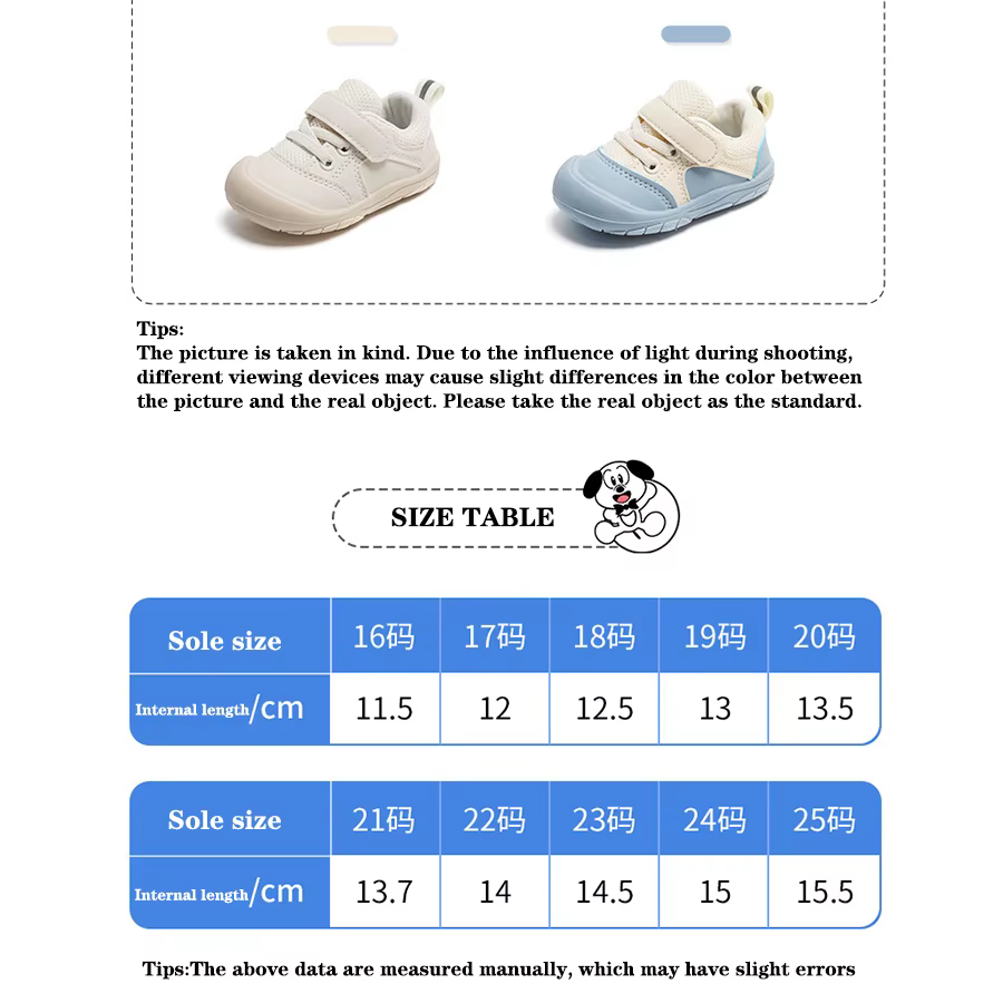 Zapatillas bebé antideslizantes – Suela suave transpirable - imagen 4