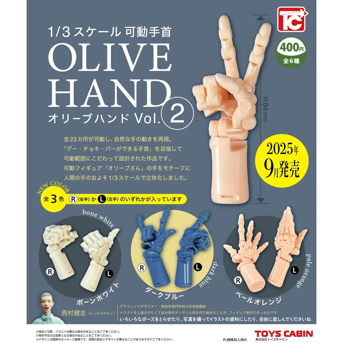 Muñeca móvil Olive Hand Vol.2 en diferentes colores