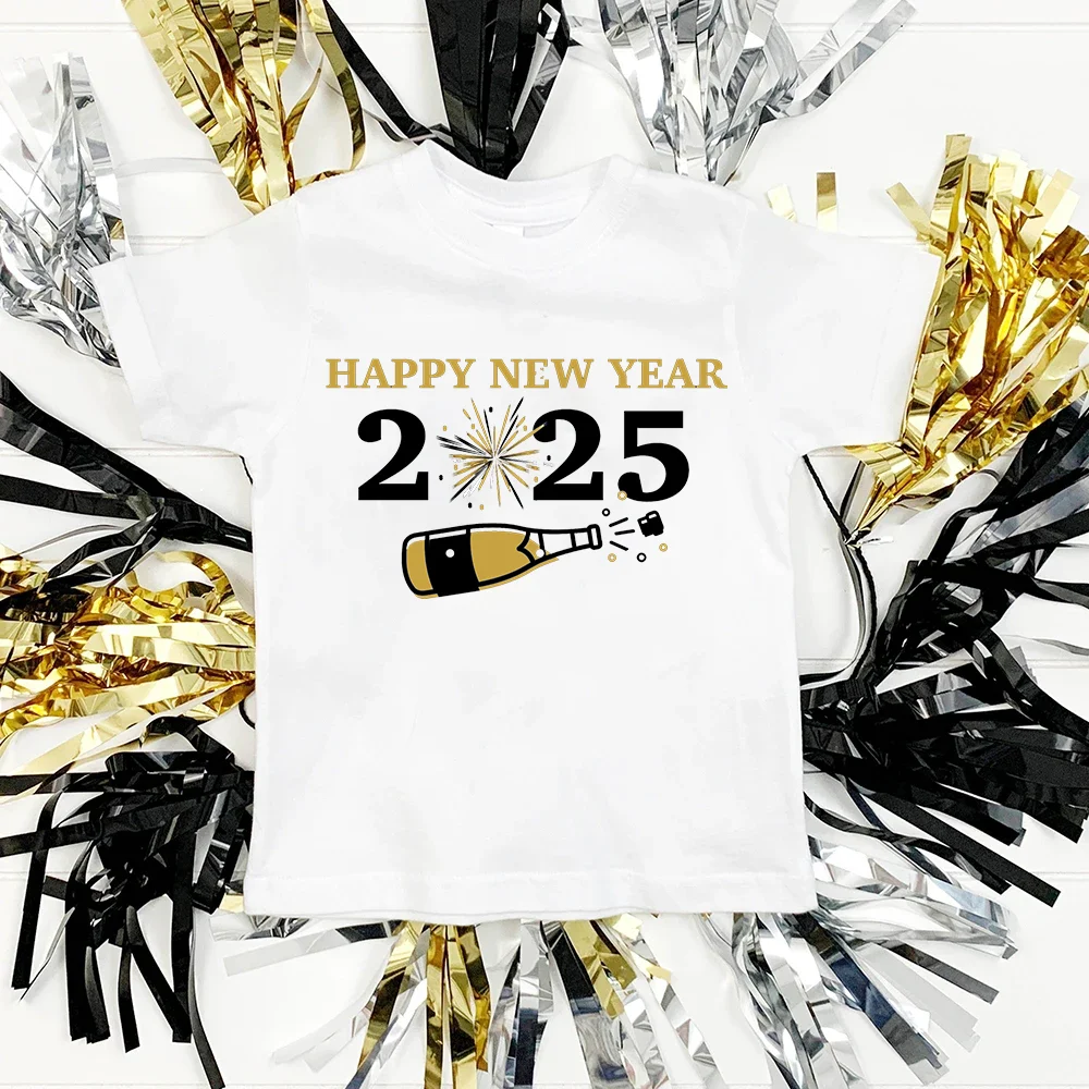 Camiseta navideña manga corta para niño