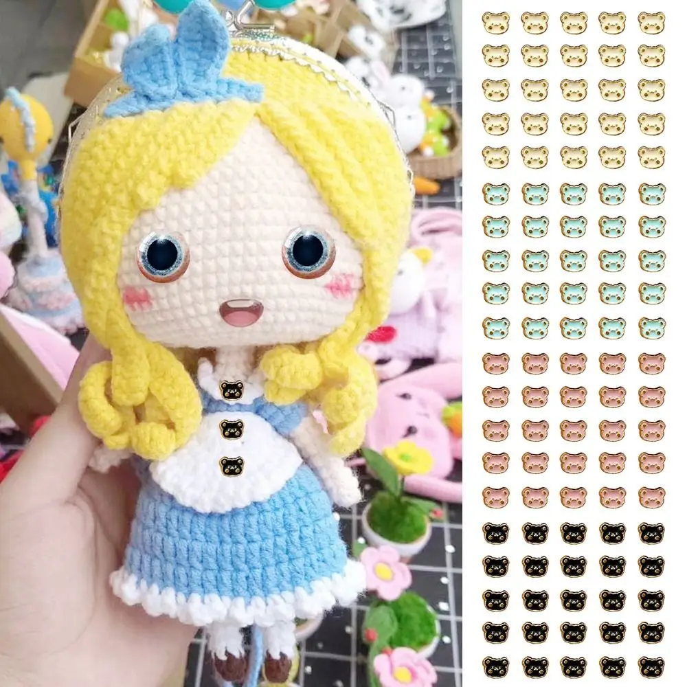 Conjunto de mini accesorios metálicos para muñeca