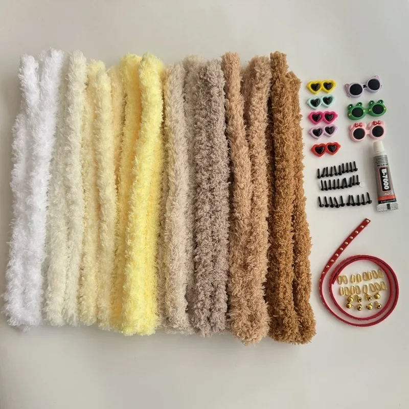 Coral Jumbo limpiadores de tuberías con lana y chenilla para niños - imagen 3